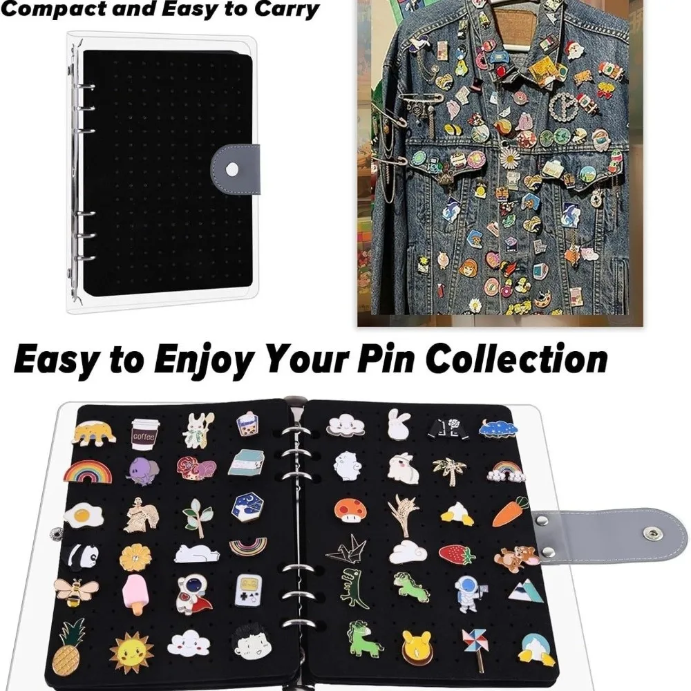 8 Pages Felt Brooch Storage Book Dust-proof Creative Badge Charms Organizer Space Saving DIY Pin Storage Binder
8 Pages Felt Brooch Storage Book Dust-proof Creative Badge Charms Organizer Space Saving DIY Pin Storage Binder