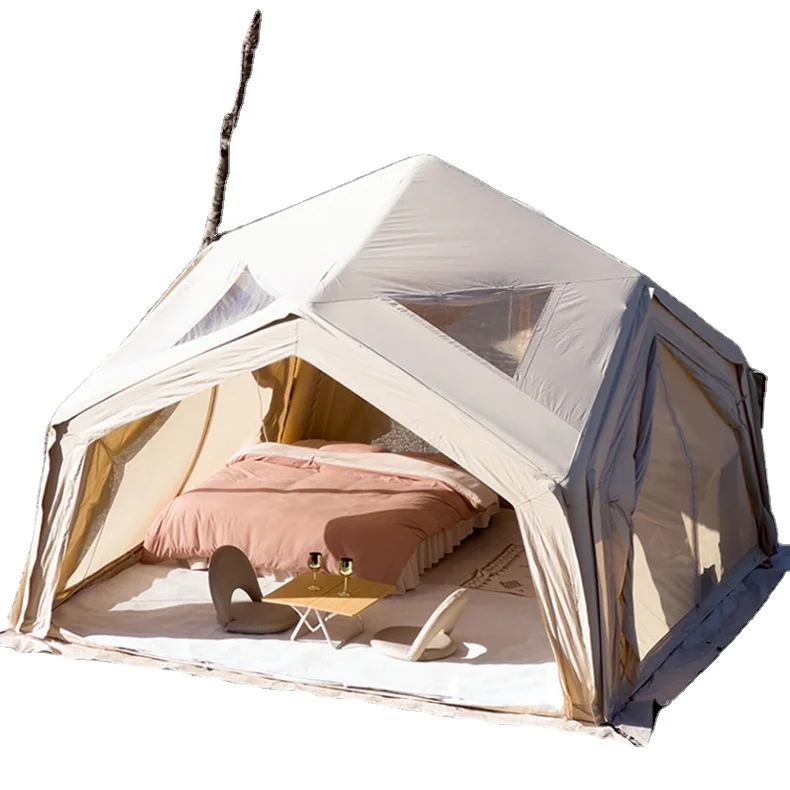 Newest Large Family 4-Door Inflatable Air Camping Tent for Outdoor Activities 
Newest Large Family 4-Door Inflatable Air Camping Tent for Outdoor Activities