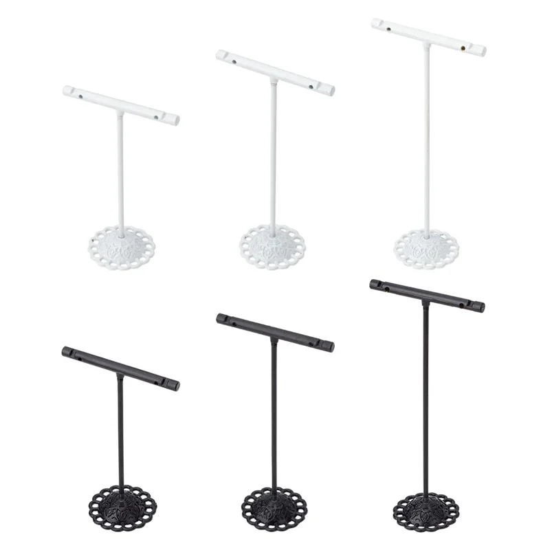 A96Q-6Pcs Metal T Bar Earring Display T Shape Stand Jewlery Showcase Organizer Display Rack for Jewelry Exhibition Showcase
A96Q-6Pcs Metal T Bar Earring Display T Shape Stand Jewlery Showcase Organizer Display Rack for Jewelry Exhibition Showcase