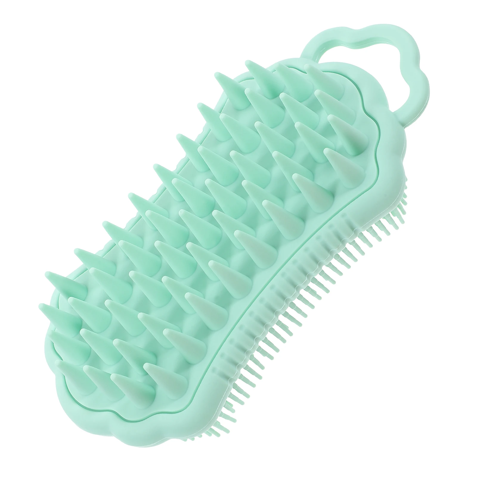 Silicone Scalp Massager Shampoo Comb Light Green Shower Scrubber Bath Brush Body Cleansing Tool Deep Cleanse Exfoliate Dead Skin
Silicone Scalp Massager Shampoo Comb Light Green Shower Scrubber Bath Brush Body Cleansing Tool Deep Cleanse Exfoliate Dead Skin