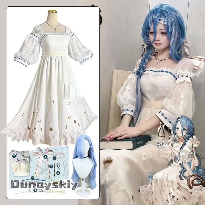 ABC123CosplayGame Reverse: 1999 Thirty-Seven Cosplay Costume Elegant White Flowy Hem Long Skirts Women Cosplay Anime Role3'd,5;h
ABC123CosplayGame Reverse: 1999 Thirty-Seven Cosplay Costume Elegant White Flowy Hem Long Skirts Women Cosplay Anime Role3'd,5;h