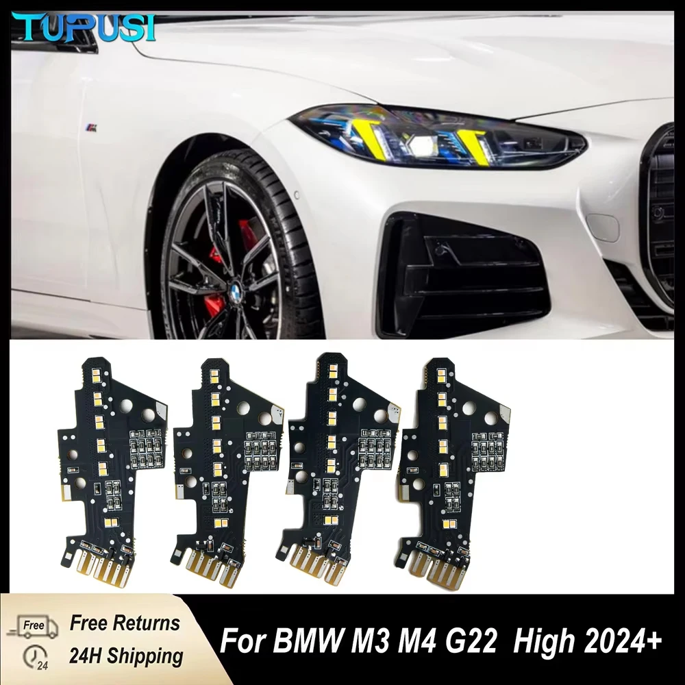 Yellow Angel Eye Headlight DRL LED Boards Chips for BMW Car 2025+ G22 G23 G26 G80 G82 G83 M3 M4 430i M440i Daytime Running Light
Yellow Angel Eye Headlight DRL LED Boards Chips for BMW Car 2025+ G22 G23 G26 G80 G82 G83 M3 M4 430i M440i Daytime Running Light