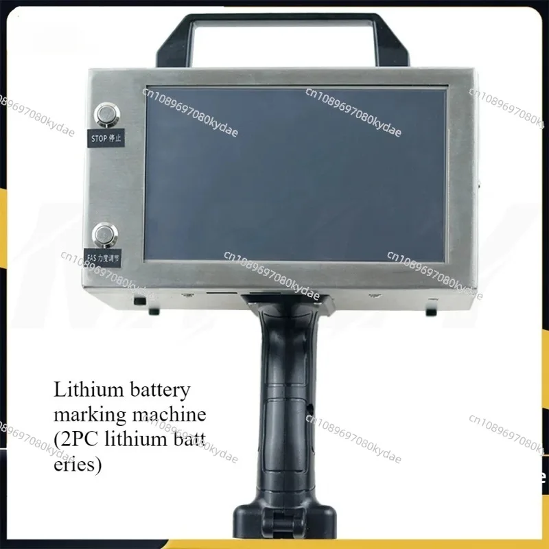 Handheld lithium battery touch screen Electric marking machine Dot Peen Marker Vin No. Marking range 90x30mm With electromagnet
Handheld lithium battery touch screen Electric marking machine Dot Peen Marker Vin No. Marking range 90x30mm With electromagnet