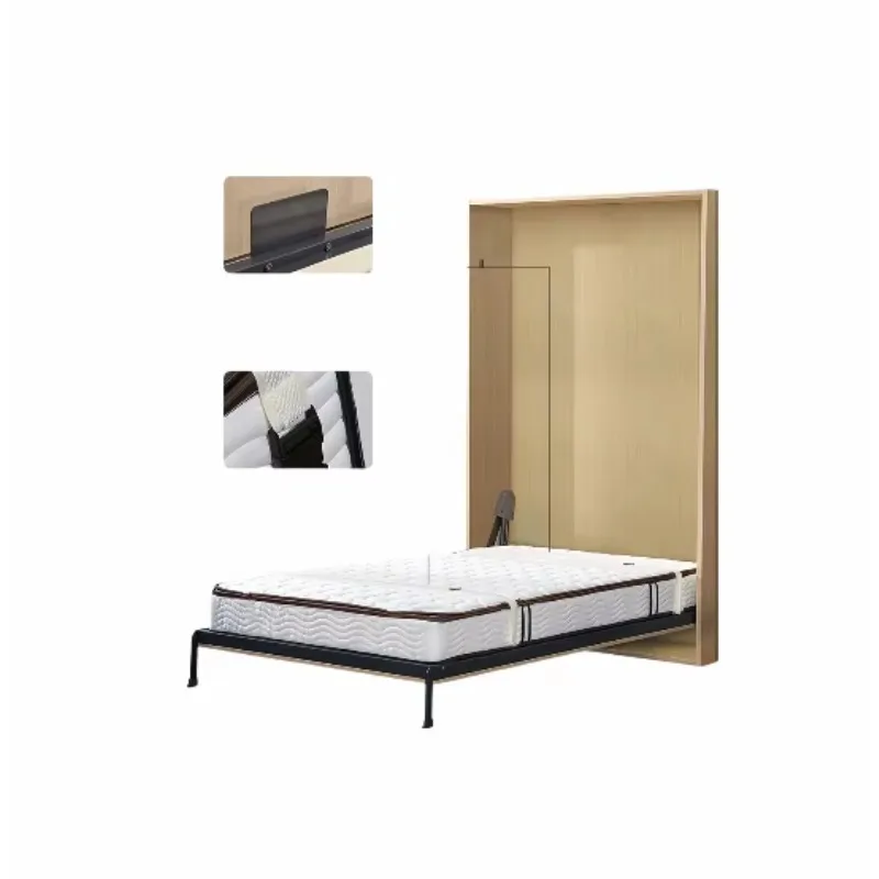 Hot Selling Minimalist Contemporary Style Horizontal Wall Murphy Beds Particle Board With Stylish Design
Hot Selling Minimalist Contemporary Style Horizontal Wall Murphy Beds Particle Board With Stylish Design