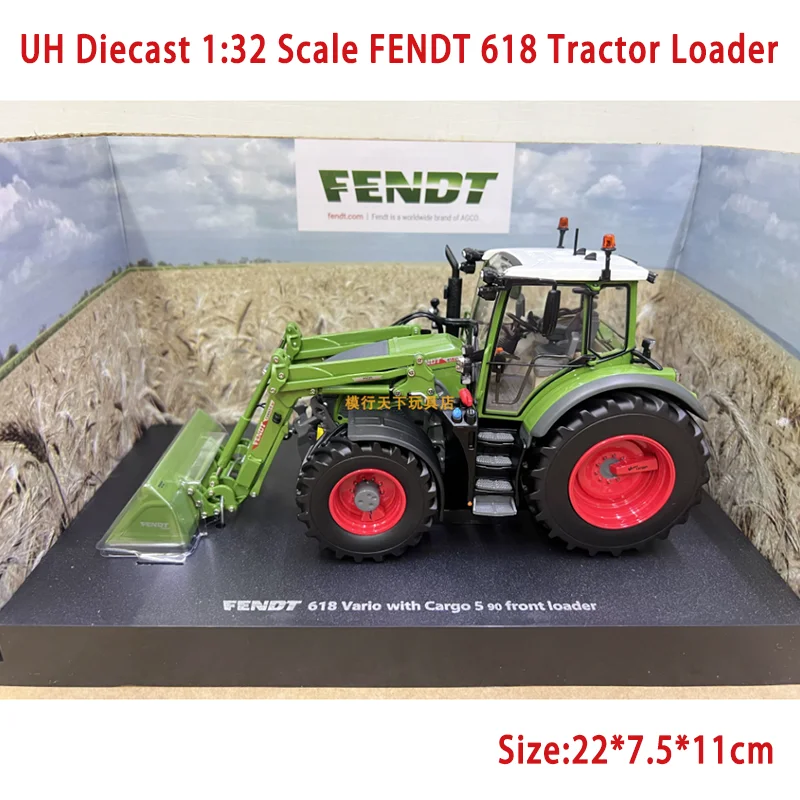 UH Diecast 1:32 Scale FENDT 618 Tractor Loader Alloy Engineering Vehicle Model 6688 Collection Holiday Gift Static Display
UH Diecast 1:32 Scale FENDT 618 Tractor Loader Alloy Engineering Vehicle Model 6688 Collection Holiday Gift Static Display