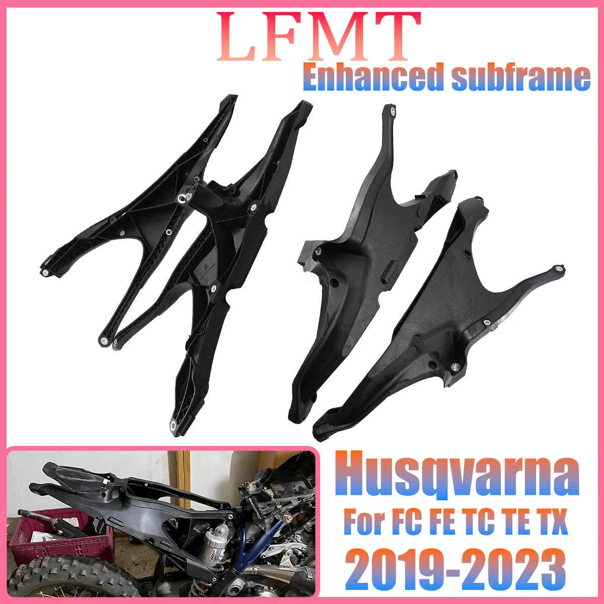 For HUSQVARNA TE FC TC TX FX FE 450 350 250 150 2019-2023 Motorcycle Strengthen Subframe Rear Seat Support Frame Tailstock Mount
For HUSQVARNA TE FC TC TX FX FE 450 350 250 150 2019-2023 Motorcycle Strengthen Subframe Rear Seat Support Frame Tailstock Mount