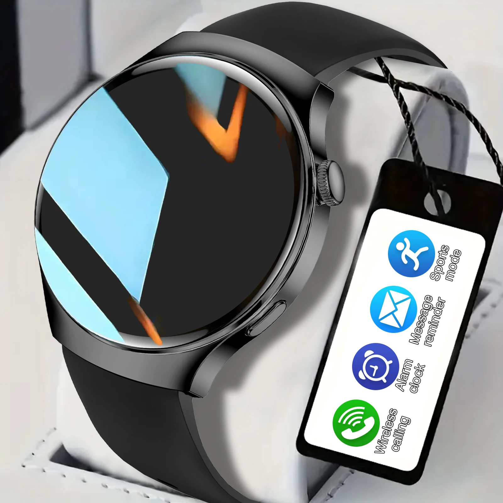 Smartwatch, Wireless Calling/Dialing, Multi-Sport Mode, Message Alert View, Customized Wallpaper, Fitness Monitor, Compatible Wi
Smartwatch, Wireless Calling/Dialing, Multi-Sport Mode, Message Alert View, Customized Wallpaper, Fitness Monitor, Compatible Wi