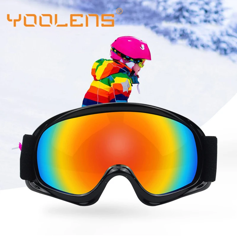 YOOLENS Kids Ski Snowboard Goggles For Children UV400 Double Layer Anti-fog Boy Girl Spherical Lens Big Snow Outdoor Glasses
YOOLENS Kids Ski Snowboard Goggles For Children UV400 Double Layer Anti-fog Boy Girl Spherical Lens Big Snow Outdoor Glasses