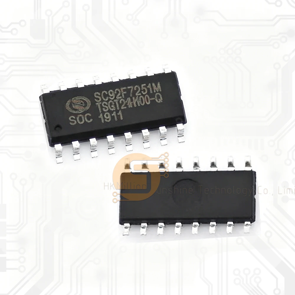 100pcs SC92F7251M16U SOP16 Brand New and Original
100pcs SC92F7251M16U SOP16 Brand New and Original