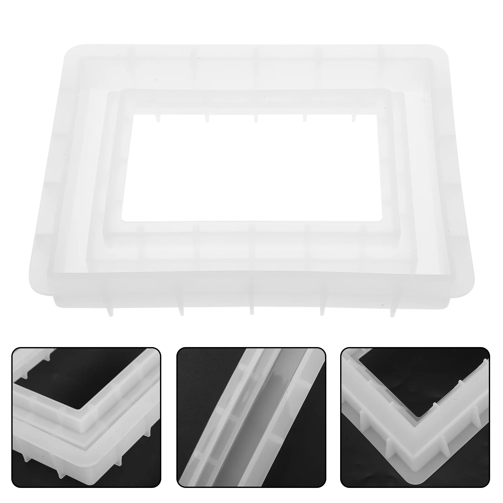 DIY Photo Frame Silicone Mold Making Heart-shaped Picture Frames Silica Gel Pictures
DIY Photo Frame Silicone Mold Making Heart-shaped Picture Frames Silica Gel Pictures