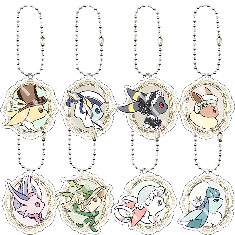 Vintage Woven Frame Elegant Hat Series Eevee Acrylic Keychain Jolteon Leafeon Sylveon Double Sided Print Pendant Decoration Gift
Vintage Woven Frame Elegant Hat Series Eevee Acrylic Keychain Jolteon Leafeon Sylveon Double Sided Print Pendant Decoration Gift