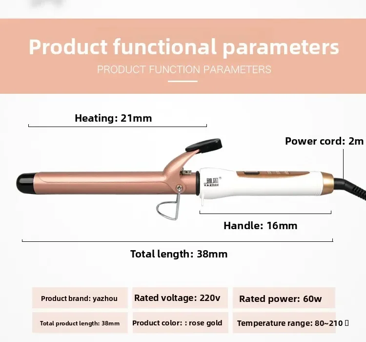 High quality Electric Curling Iron Curling Artifact Mini Perm Curling Iron
High quality Electric Curling Iron Curling Artifact Mini Perm Curling Iron