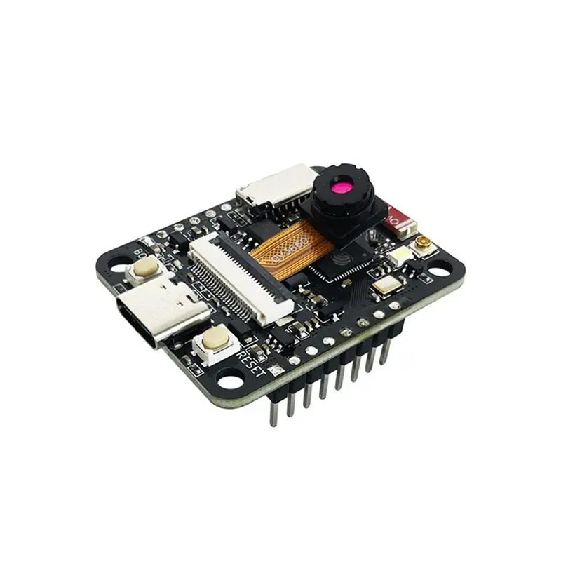 Плата разработки ABGI-Esp32s3-CAM N8R8 с модулем камеры OV3660, интерфейсом Type-C 5В, поддержкой Wi-Fi и Bluetooth, 384 МБ ROM
Плата разработки ABGI-Esp32s3-CAM N8R8 с модулем камеры OV3660, интерфейсом Type-C 5В, поддержкой Wi-Fi и Bluetooth, 384 МБ ROM