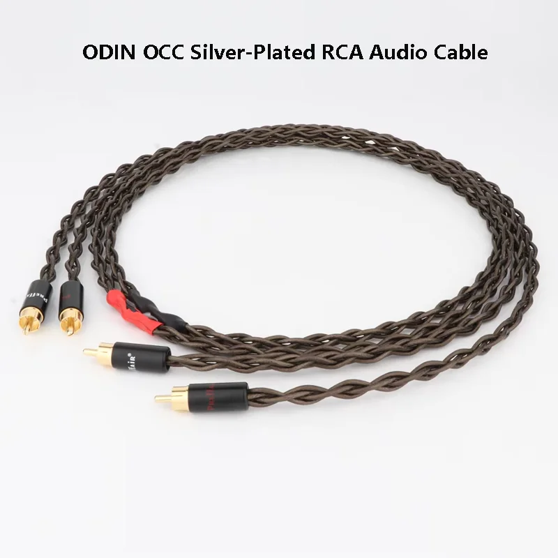 OCC Silver-Plated RCA Audio Cable - HiFi Music Ribbon Signal Line RCA to RCA Male Interconnect for Amplifier CD Player DAC,
OCC Silver-Plated RCA Audio Cable - HiFi Music Ribbon Signal Line RCA to RCA Male Interconnect for Amplifier CD Player DAC,