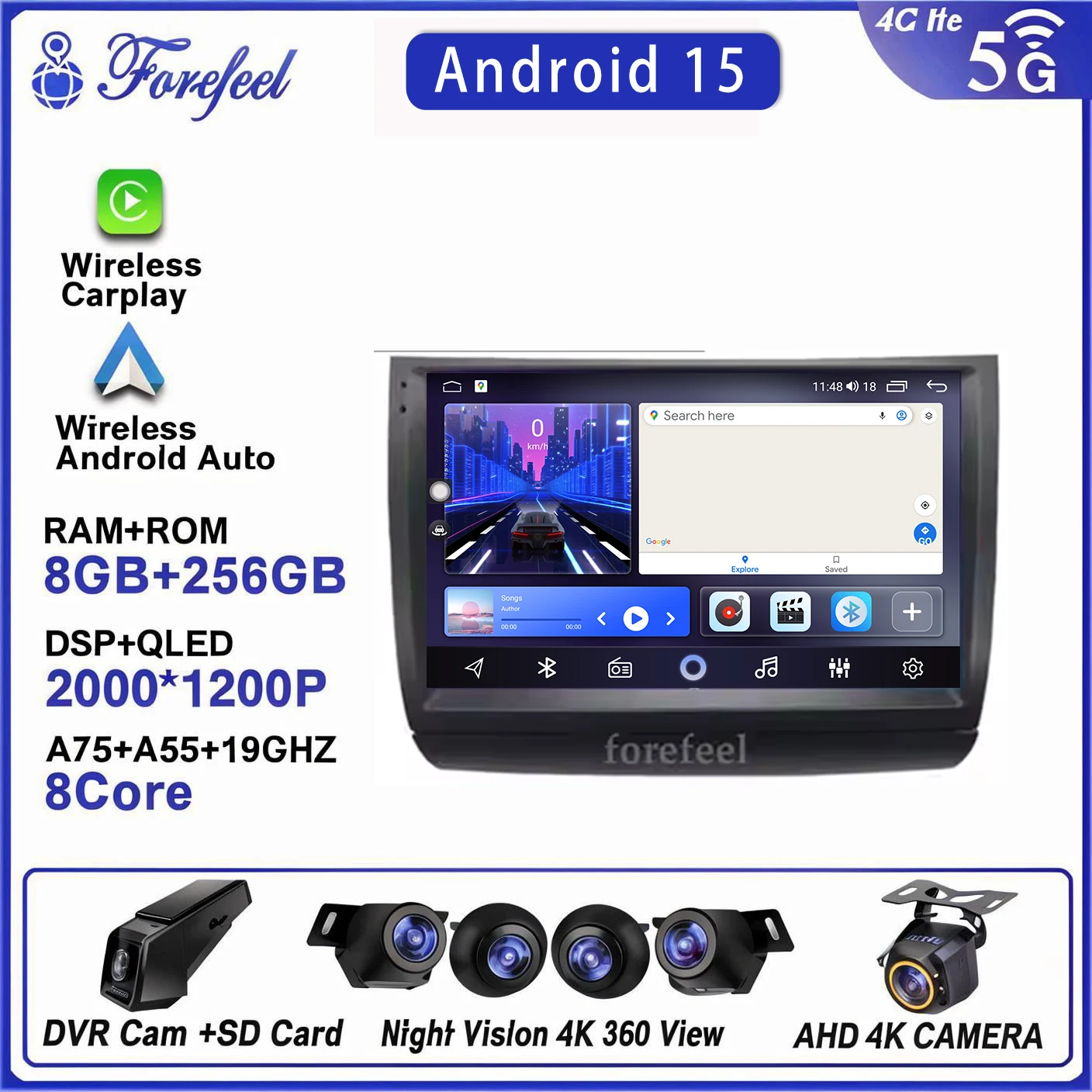 Carplay Android 16 Multimedia Video Player For Toyota Prius 2003-2009 Gps Navigation Stereo Bt 5g Screen Dvd With View Camera
Carplay Android 16 Multimedia Video Player For Toyota Prius 2003-2009 Gps Navigation Stereo Bt 5g Screen Dvd With View Camera