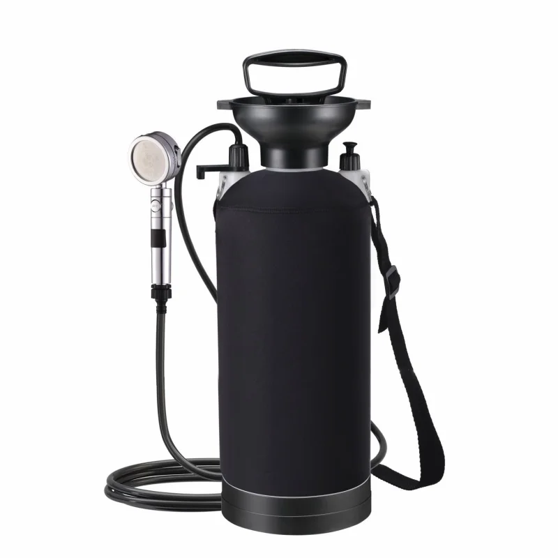 7 Spray Modes Pressure Shower Sprayer Set Plastic Detachable Hose & Varying Capacities 3L 10L for Camping Hiking Pet Bathing
7 Spray Modes Pressure Shower Sprayer Set Plastic Detachable Hose & Varying Capacities 3L 10L for Camping Hiking Pet Bathing
