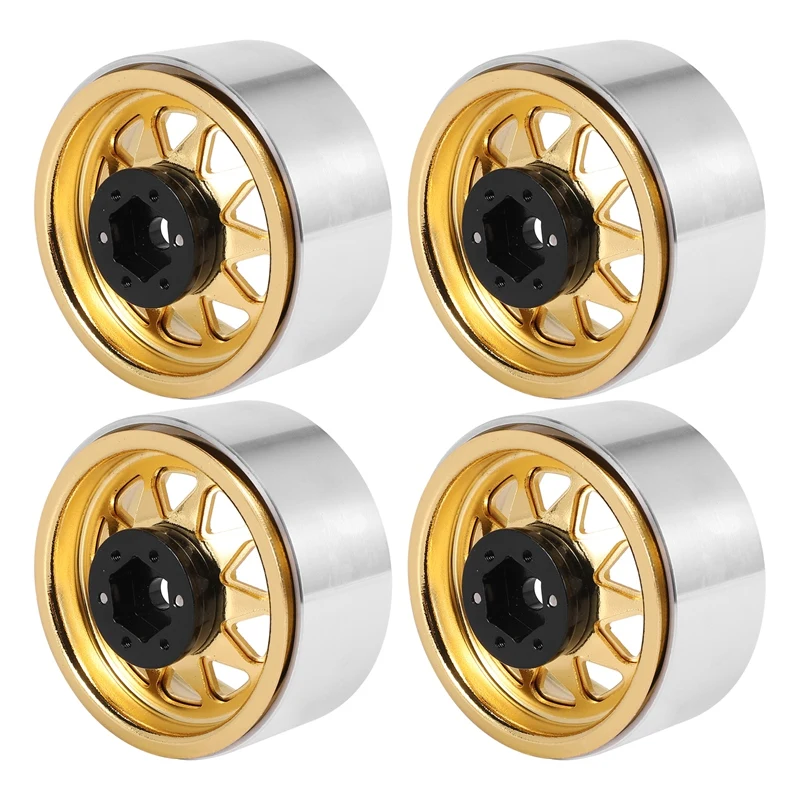 4PCS Deep Dish Wagon Metal 1.9 Beadlock Wheel Hub Rim For 1/10 RC Crawler Axial SCX10 90046 Traxxas TRX4 RC4WD D90
4PCS Deep Dish Wagon Metal 1.9 Beadlock Wheel Hub Rim For 1/10 RC Crawler Axial SCX10 90046 Traxxas TRX4 RC4WD D90