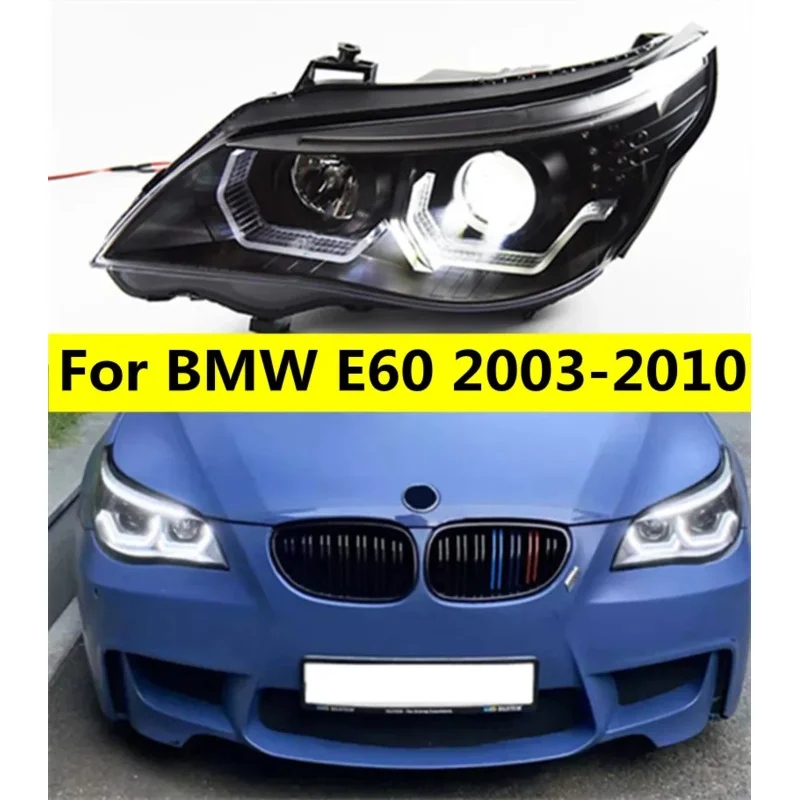 auto front lamp DRL For E60 2003-2010 Car LED Headlight Assembly Head Lamp Running Light Start-up Headlights
auto front lamp DRL For E60 2003-2010 Car LED Headlight Assembly Head Lamp Running Light Start-up Headlights