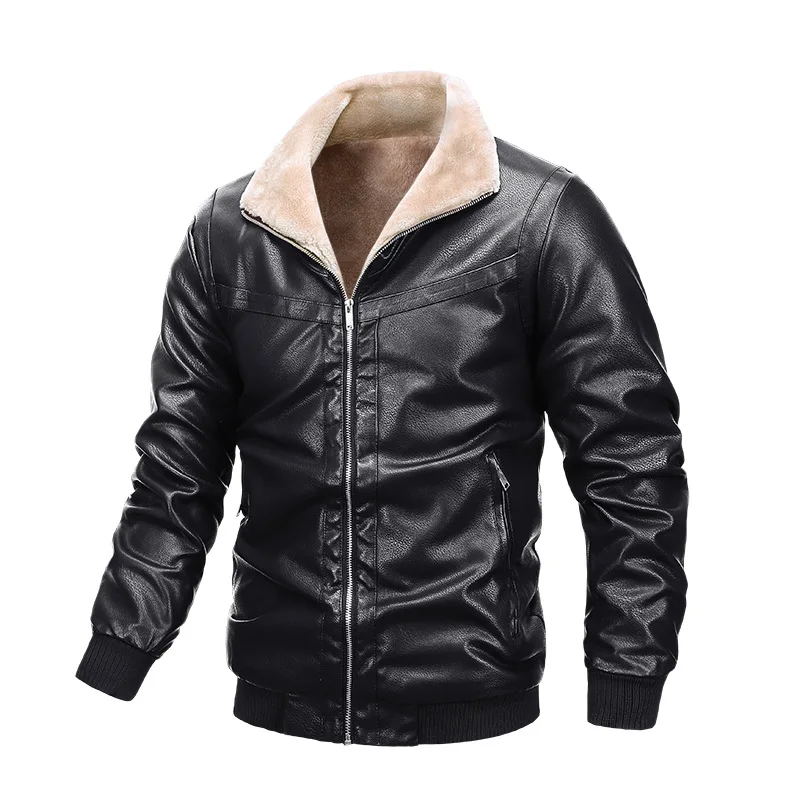 2023 Winter New Warm Plush PU Leather Jacket Men's Leather Jacket Motorcycle Pilot Jacket Men's Clothing
2023 Winter New Warm Plush PU Leather Jacket Men's Leather Jacket Motorcycle Pilot Jacket Men's Clothing