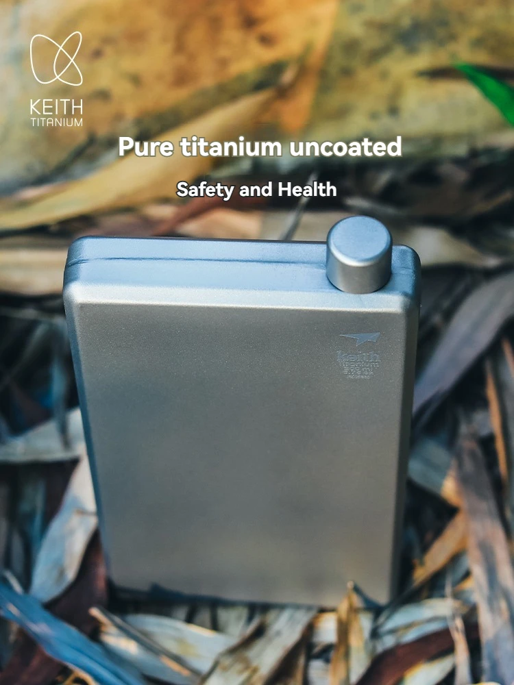 Keith Портативный легкий винный горшок из чистого титана 200 мл с воронкой, портативная плоская винная бутылка, высококачественный винный горшок Ti9307
Keith Портативный легкий винный горшок из чистого титана 200 мл с воронкой, портативная плоская винная бутылка, высококачественный винный горшок Ti9307