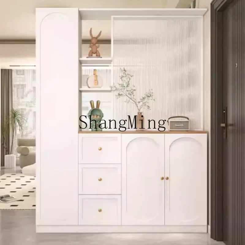 ZHB modern simple style entrance entrance hall integrated double-sided entrance rack locker partition screen
ZHB modern simple style entrance entrance hall integrated double-sided entrance rack locker partition screen