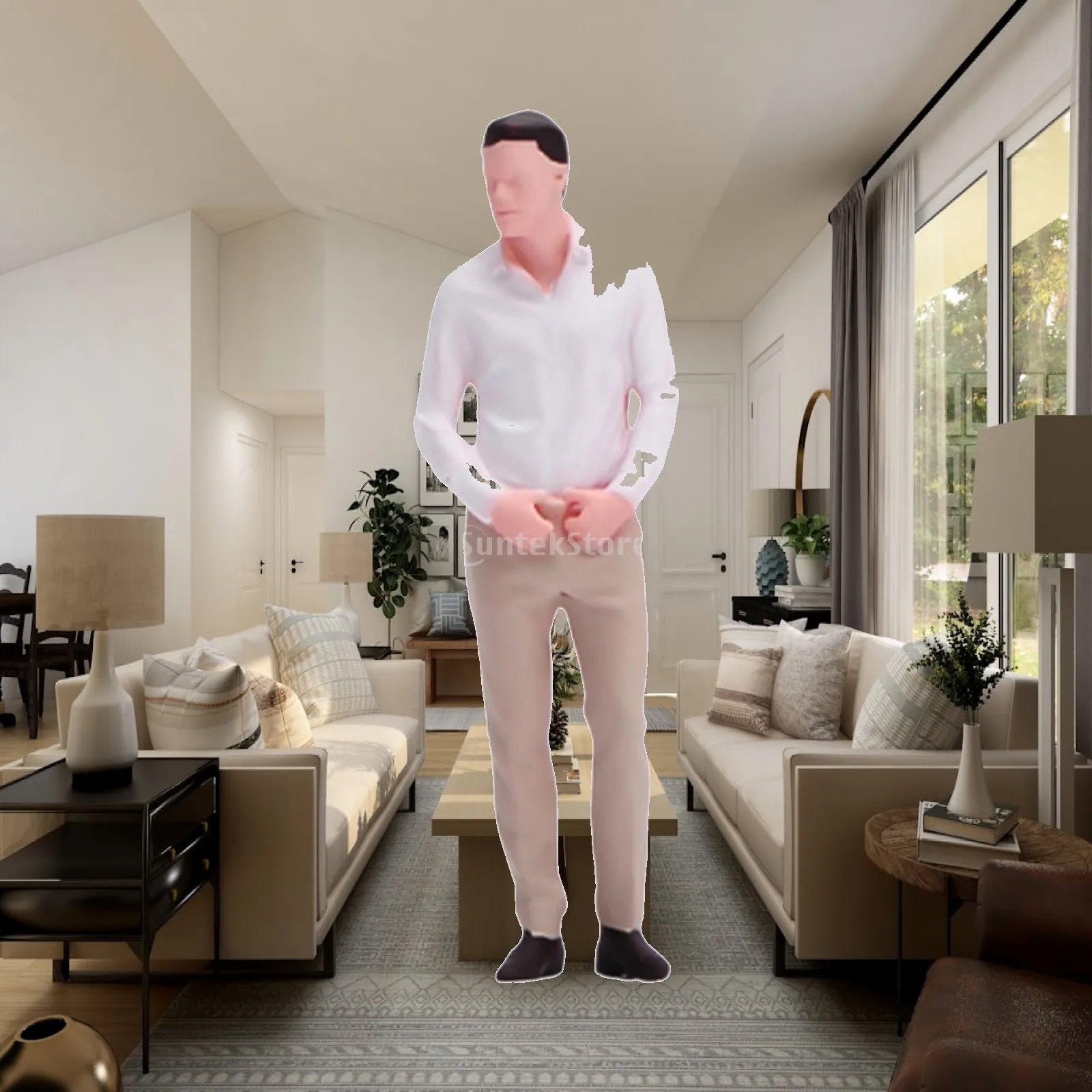 1:64 Scale White Shirt Man Figure Craft Layout Miniature Diorama Accessory Miniature Resin Figurine for Dollhouse Accessory Gift
1:64 Scale White Shirt Man Figure Craft Layout Miniature Diorama Accessory Miniature Resin Figurine for Dollhouse Accessory Gift