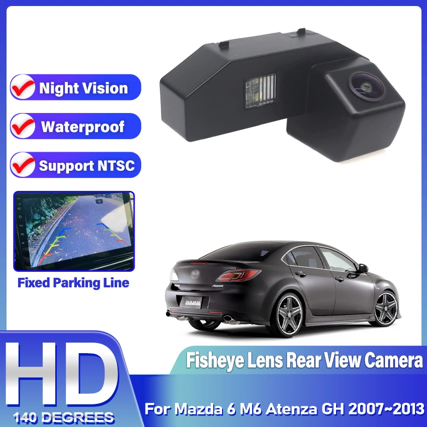 Car Rear View Reverse Backup Camera For Mazda 6 M6 Atenza GH 2007 2008 2009 2010 2011 2012 2013 For Parking HD Night Vision
Car Rear View Reverse Backup Camera For Mazda 6 M6 Atenza GH 2007 2008 2009 2010 2011 2012 2013 For Parking HD Night Vision