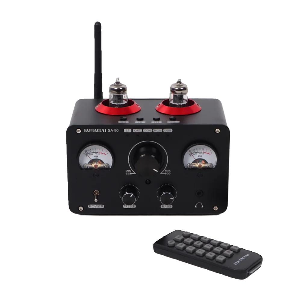 HiFi Tube Amplifier 80Wx2 GE5654W MA12070 Audiophile Bluetooth 5.0 USB Playback Home Theater HiFi System Lossless Audio
HiFi Tube Amplifier 80Wx2 GE5654W MA12070 Audiophile Bluetooth 5.0 USB Playback Home Theater HiFi System Lossless Audio