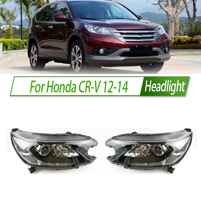 For Honda CR-V 12-14 Halogen Headlight Assembly OEM Style Front Headlamp Bulb Socket Plug & Play Replacement
For Honda CR-V 12-14 Halogen Headlight Assembly OEM Style Front Headlamp Bulb Socket Plug & Play Replacement
