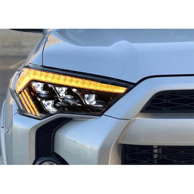 Новая модифицированная светодиодная фара DRL для Toyota 4 RUNNER 2014-2021, обновленная фара от старого до нового
Новая модифицированная светодиодная фара DRL для Toyota 4 RUNNER 2014-2021, обновленная фара от старого до нового