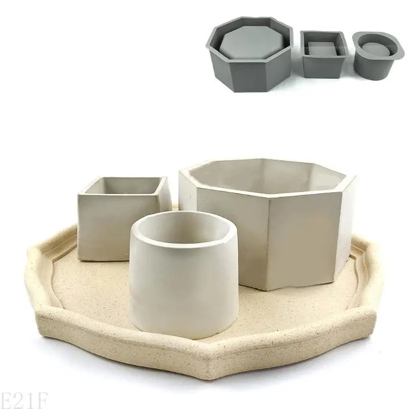 AP28 Handmade Concrete Plant Flower Pot Epoxy Resin Mold DIY Holder Mould Planter Flowerpot Silicone Mold
AP28 Handmade Concrete Plant Flower Pot Epoxy Resin Mold DIY Holder Mould Planter Flowerpot Silicone Mold