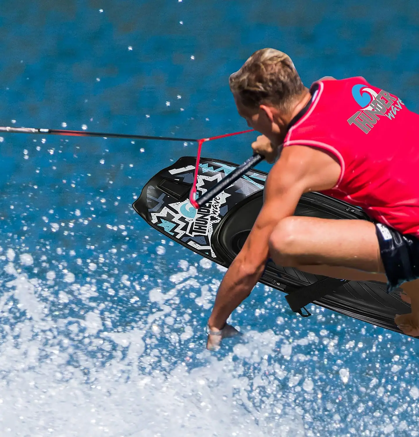 Water Sport Kneeboard with Hook for Kids & Adults, Kneeboard with Strap for Boating, WaterboardingKneeling BoogieBoarding
Water Sport Kneeboard with Hook for Kids & Adults, Kneeboard with Strap for Boating, WaterboardingKneeling BoogieBoarding