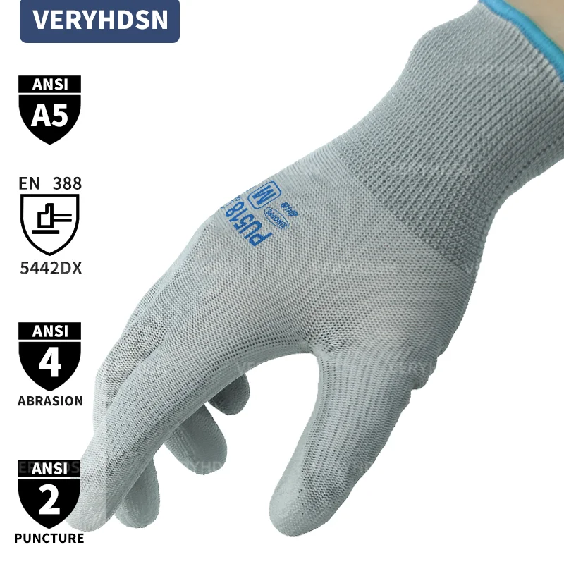 3 pairs Light Duty Ultra-Thin Work Gloves High Performance Knit Wrist Cuff Firm Non-Slip Grip Durable&Breathable For Men&Women
3 pairs Light Duty Ultra-Thin Work Gloves High Performance Knit Wrist Cuff Firm Non-Slip Grip Durable&Breathable For Men&Women