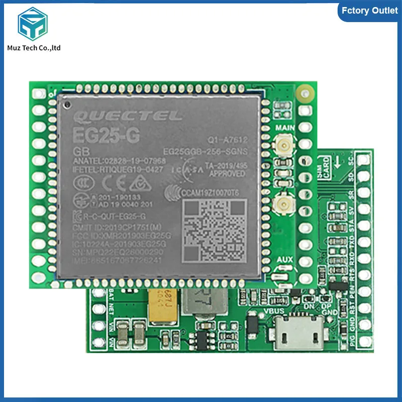 Original Quectel EG25GGB Development Board EG25GGB-256-SGNS LTE CAT4+GNSS Module breakout kit with GPS+FPC Antenna
Original Quectel EG25GGB Development Board EG25GGB-256-SGNS LTE CAT4+GNSS Module breakout kit with GPS+FPC Antenna