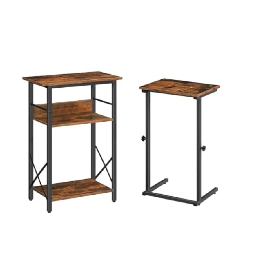 10 Gallon Aquarium Stand and C Shaped End Table 3-Tier Fish Tank Stand with Storage Adjustable Height Side Table Sofa Table for
10 Gallon Aquarium Stand and C Shaped End Table 3-Tier Fish Tank Stand with Storage Adjustable Height Side Table Sofa Table for
