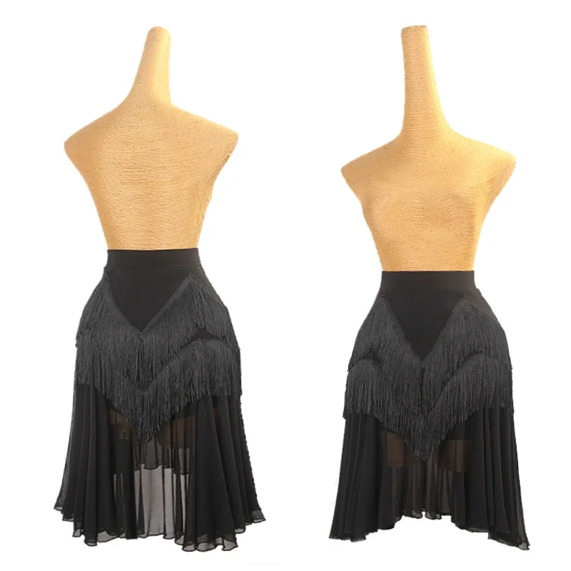 Короткая юбка для латинских танцев, удобные дышащие сетчатые юбки с кисточками для взрослых, профессиональный костюм для танго, самбы
Короткая юбка для латинских танцев, удобные дышащие сетчатые юбки с кисточками для взрослых, профессиональный костюм для танго, самбы