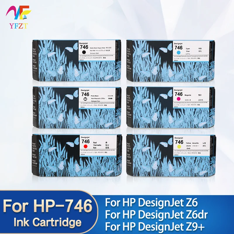 Совместимый картридж для HP 746 747 для принтера HP DesignJet Z6 и Z9+ P2V78A P2V79A P2V80A с пигментными чернилами и стабильным чипом
Совместимый картридж для HP 746 747 для принтера HP DesignJet Z6 и Z9+ P2V78A P2V79A P2V80A с пигментными чернилами и стабильным чипом