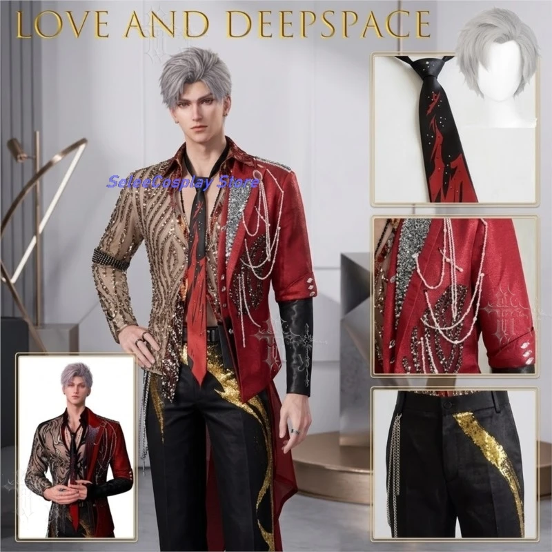 Sylus Love and Deepspace Qin Che Improvised Exile Stage Costume Performance Outfit Anime Game Character Sets Party Prom
Sylus Love and Deepspace Qin Che Improvised Exile Stage Costume Performance Outfit Anime Game Character Sets Party Prom