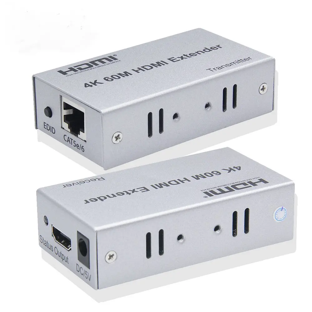 4K * 2K 60m HDMI Switch Extender Audio And Video To RJ45 Single Network Cable Display Transmitter
4K * 2K 60m HDMI Switch Extender Audio And Video To RJ45 Single Network Cable Display Transmitter