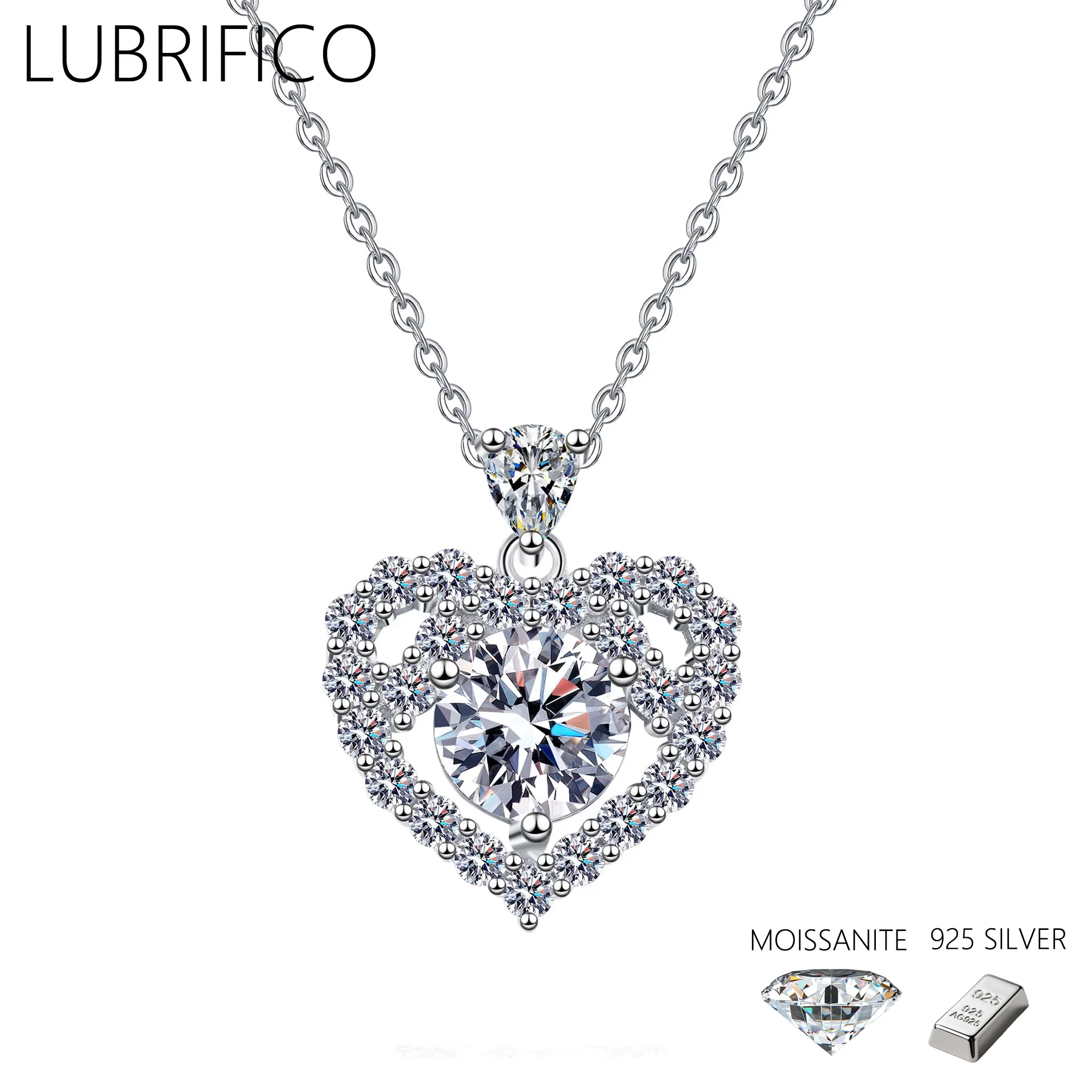 Ожерелье в форме сердца с муассанитом 1,0 карата, стерлинговое серебро 925 пробы, лабораторный кулон с бриллиантами и кисточками, женские подарки, свадебные ювелирные украшения
Ожерелье в форме сердца с муассанитом 1,0 карата, стерлинговое серебро 925 пробы, лабораторный кулон с бриллиантами и кисточками, женские подарки, свадебные ювелирные украшения