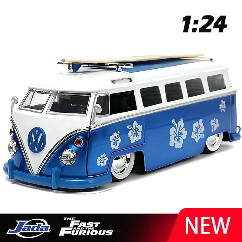 JADA 1:24 T1 BUS Alloy Car Diecasts & Toy Vehicles Car Model Miniature Scale Model Car For Children
JADA 1:24 T1 BUS Alloy Car Diecasts & Toy Vehicles Car Model Miniature Scale Model Car For Children