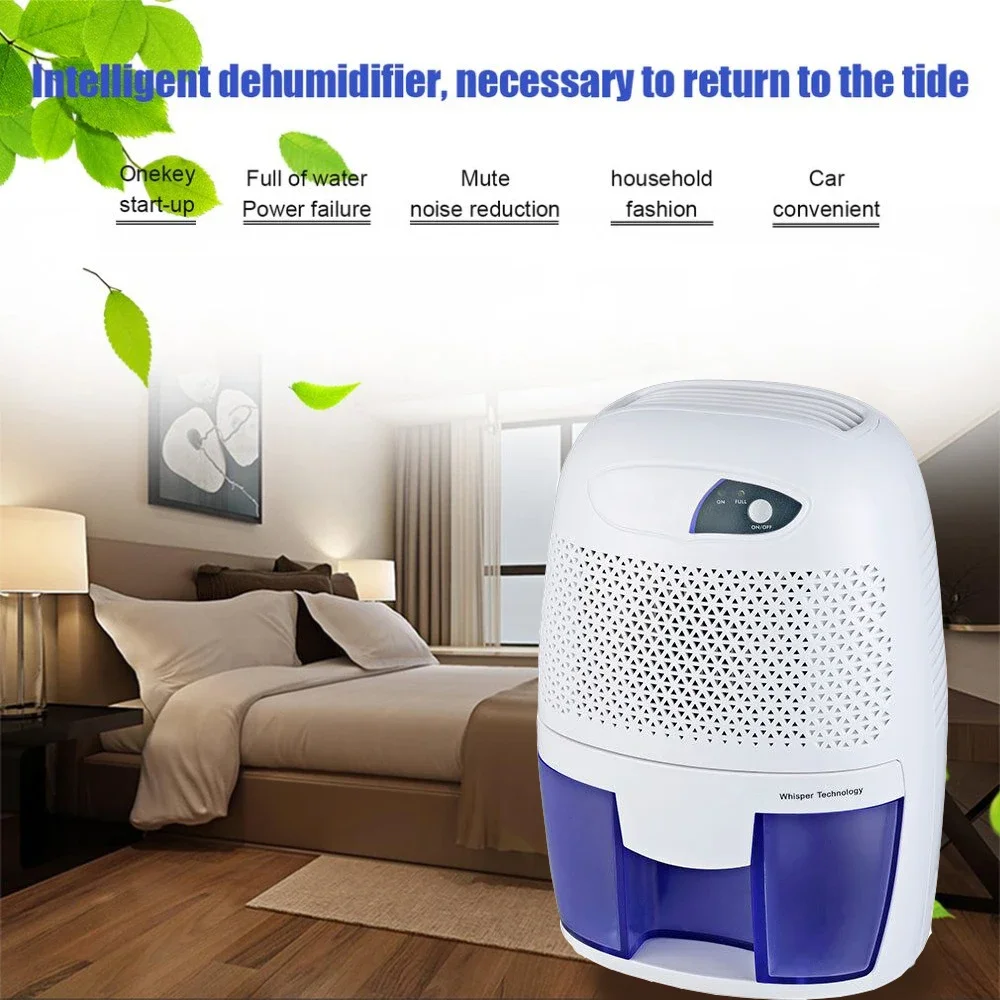 500ml Dehumidifier Mini Portable Home Officce Air Dryer Desiccant Moisture Absorber Low Noise Cabinet Dehumidifier
500ml Dehumidifier Mini Portable Home Officce Air Dryer Desiccant Moisture Absorber Low Noise Cabinet Dehumidifier