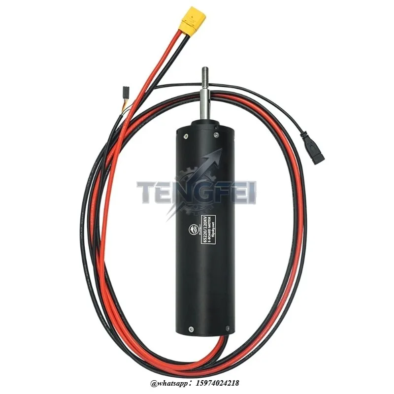 Flipsky 65220 Motor 120KV 6000W Integrated ESC IP68 BLDC Motor ESC 2-in-1 Combo For Surfing Boat Underwater Thruster Hydro Efoil
Flipsky 65220 Motor 120KV 6000W Integrated ESC IP68 BLDC Motor ESC 2-in-1 Combo For Surfing Boat Underwater Thruster Hydro Efoil