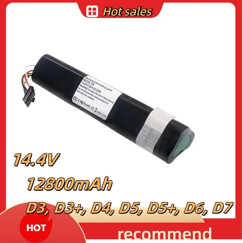Battery for Connected 205-0011 & 945-0225,Perfect Fit for D3/D3+/D4/D5/D5& D301/D303/D502/D503/D701/D702/D703/D705 Robot Vacuums
Battery for Connected 205-0011 & 945-0225,Perfect Fit for D3/D3+/D4/D5/D5& D301/D303/D502/D503/D701/D702/D703/D705 Robot Vacuums