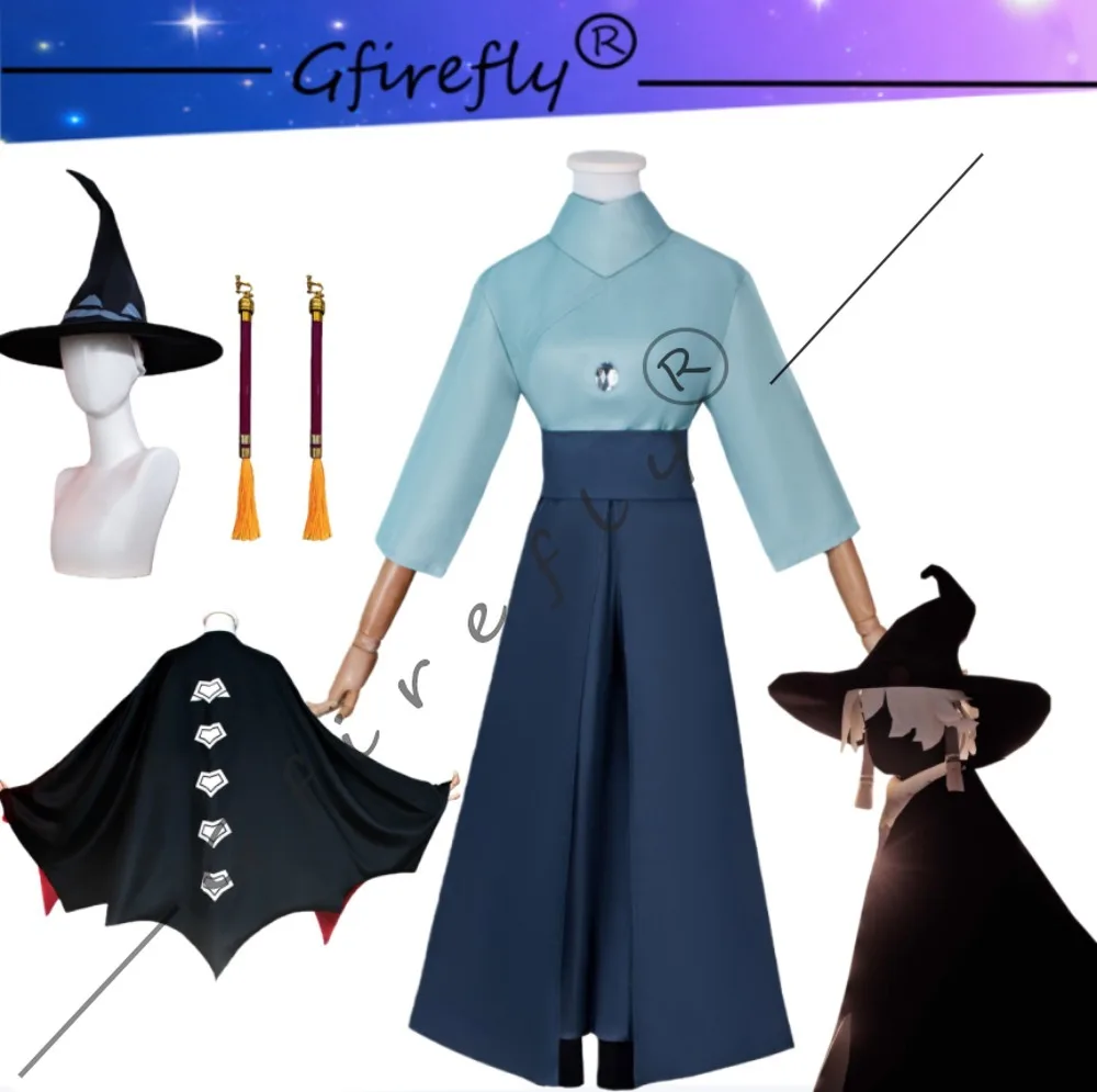 Sky: Children of The Light Cosplay Set Child of Light Prophecy Season Wizard Hat Cape Pants Earrings Halloween Game Costume
Sky: Children of The Light Cosplay Set Child of Light Prophecy Season Wizard Hat Cape Pants Earrings Halloween Game Costume