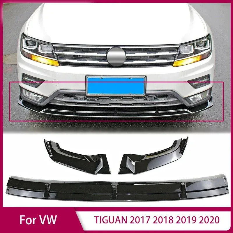 Car Front Bumper Lip Splitter Diffuser for VW TIGUAN 2017 2018 2019 2020 Body Kits Spoiler Bumper Guard Front Shovel Surround
Car Front Bumper Lip Splitter Diffuser for VW TIGUAN 2017 2018 2019 2020 Body Kits Spoiler Bumper Guard Front Shovel Surround