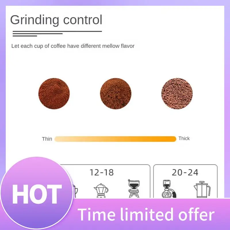 B69C Portable Manual Coffee Grinder Conical Coffe Bean Mill Adjustable Coarseness For Espresso Home Traveling Camping
B69C Portable Manual Coffee Grinder Conical Coffe Bean Mill Adjustable Coarseness For Espresso Home Traveling Camping