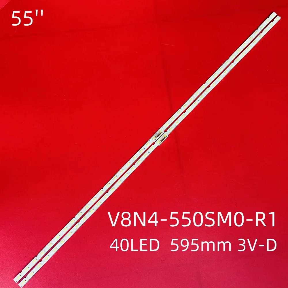 Светодиодная лента для подсветки Samsung V8N4-550SM0-R1 UN55RU800DFXZA UN55RU8000 UN55RU7400 BN96-46033A BN95-04872A CY-NN055HGLV5H 4H
Светодиодная лента для подсветки Samsung V8N4-550SM0-R1 UN55RU800DFXZA UN55RU8000 UN55RU7400 BN96-46033A BN95-04872A CY-NN055HGLV5H 4H