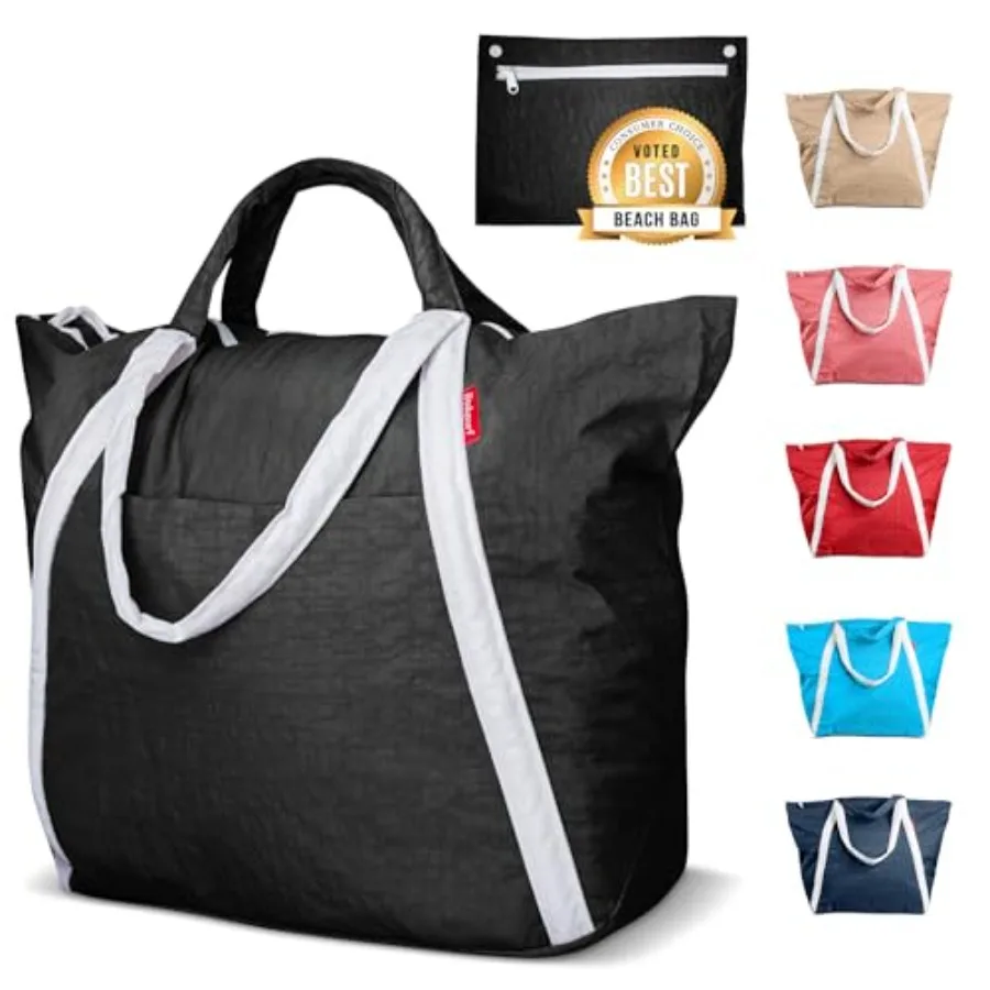 Beach Bags Waterproof proof Packable Foldable Nylon Zipper Tote Bag for Travel Lightweight Pool Boat Cruise
Beach Bags Waterproof proof Packable Foldable Nylon Zipper Tote Bag for Travel Lightweight Pool Boat Cruise
