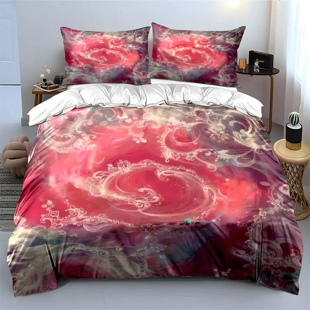 Elegant Floral Pink Decorative Set Soft Comfortable Duvet Cover Bedding Set Included 1*Duvet Cover & 2*Pillowcases, gift
Elegant Floral Pink Decorative Set Soft Comfortable Duvet Cover Bedding Set Included 1*Duvet Cover & 2*Pillowcases, gift